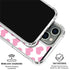 Plush Pink Hearts iPhone 16 Pro Clear Case